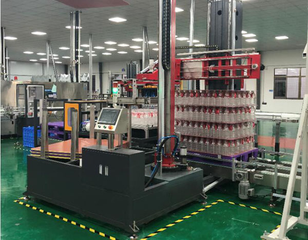 AQT-A502 Column type low-position bottle palletizer